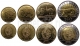 УРУГВАЙ - набор из 4-х монет 2011 - 2012 гг..