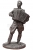 ЛЕЙТЕНАНТ КРАСНОЙ АРМИИ С АККОРДЕОНОМ. 1944-1945 гг.. СССР